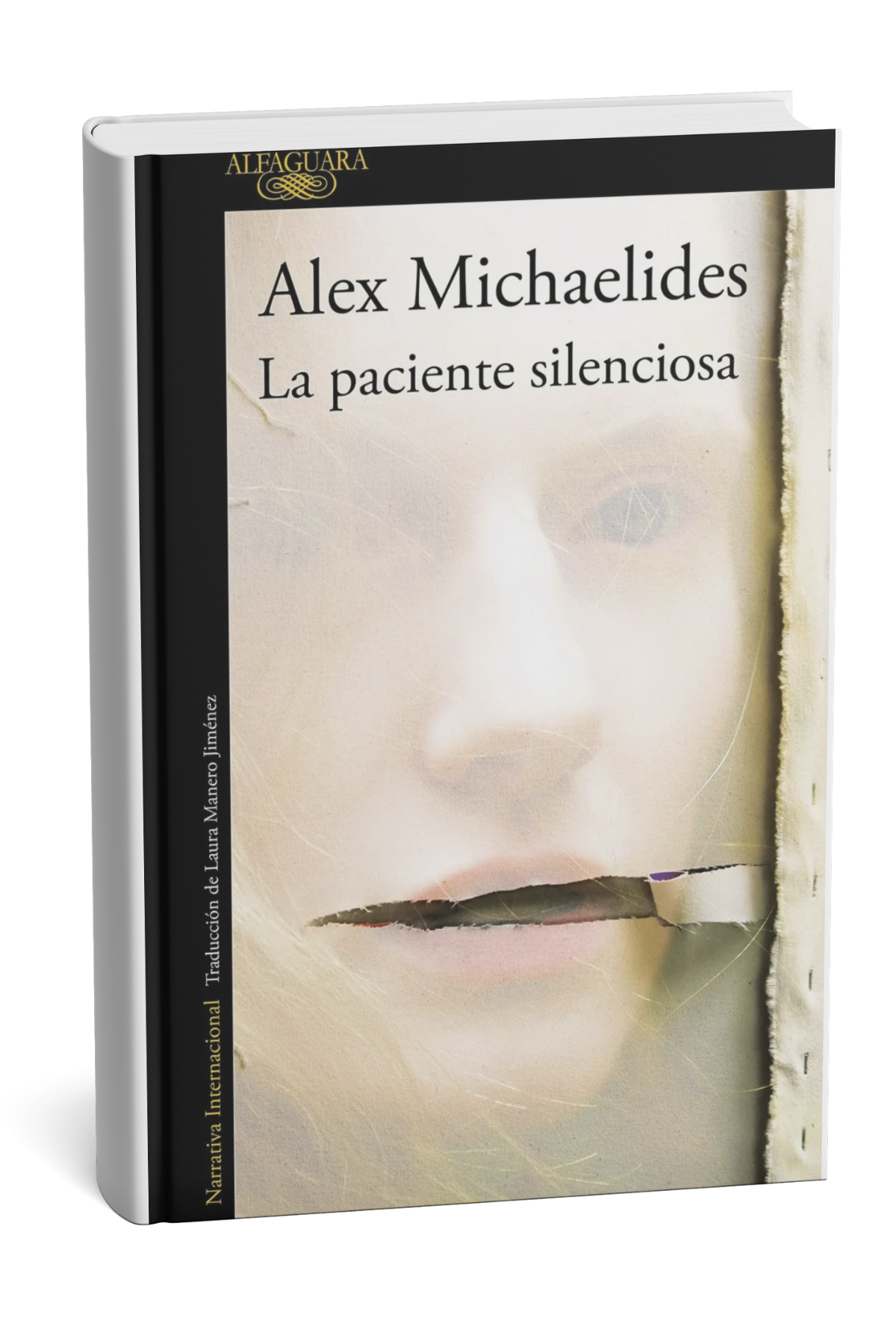 Portada del libro La paciente silenciosa de Alex Michaelides